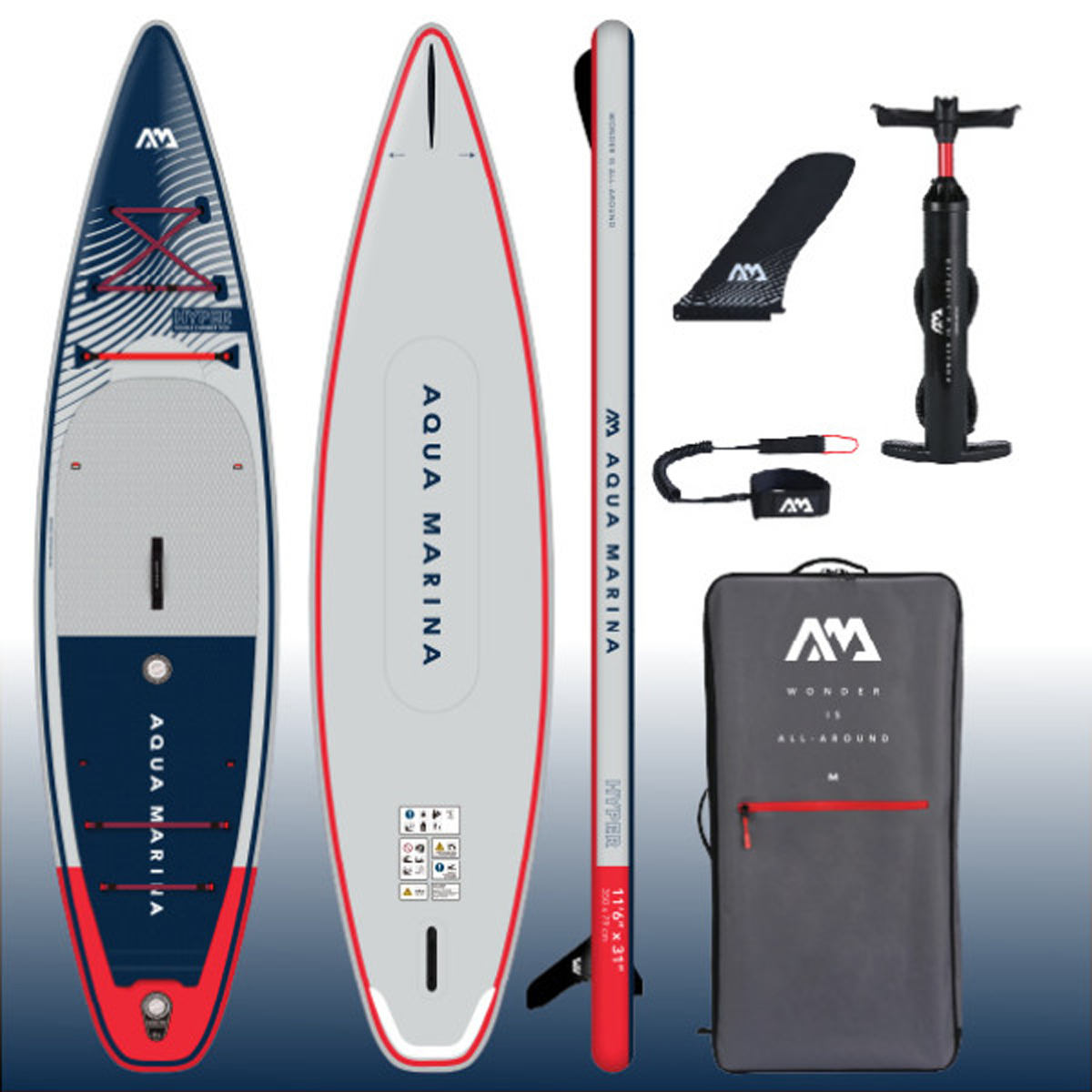 Aqua Marina Hyper Touring iSUP 12' 6
